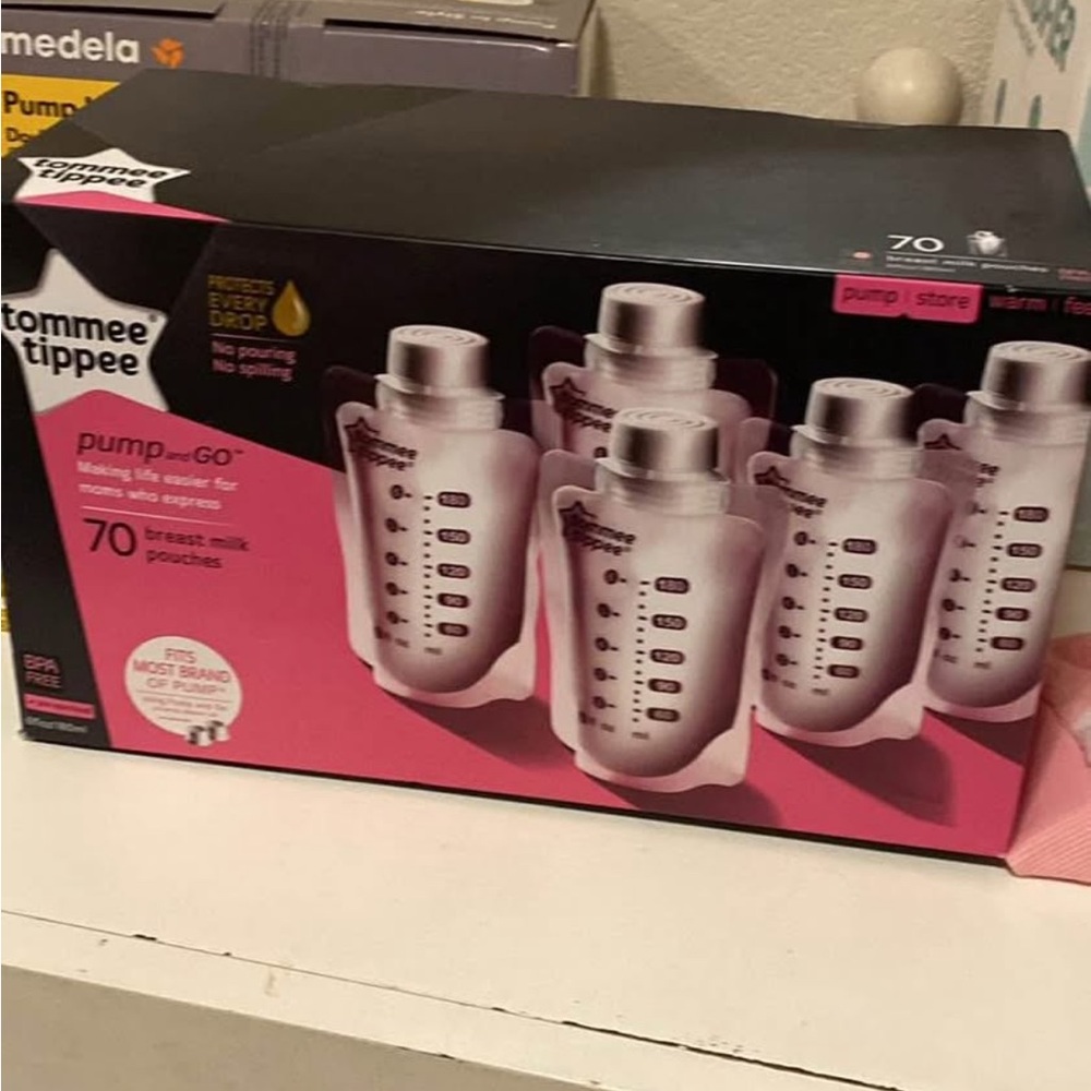 Tommee Tippee Pump and Go Breast Milk Pouches
